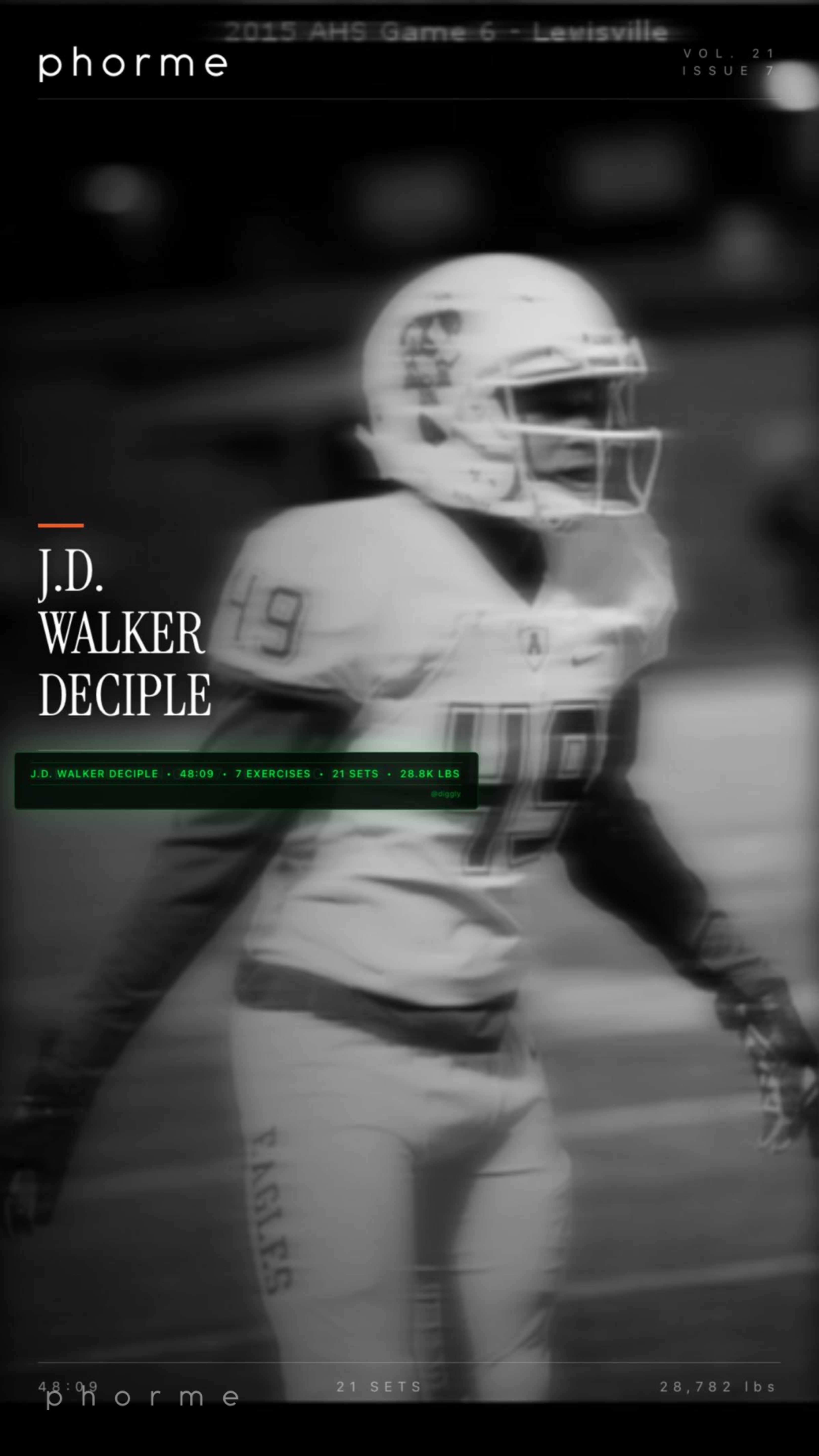 j.d. walker deciple