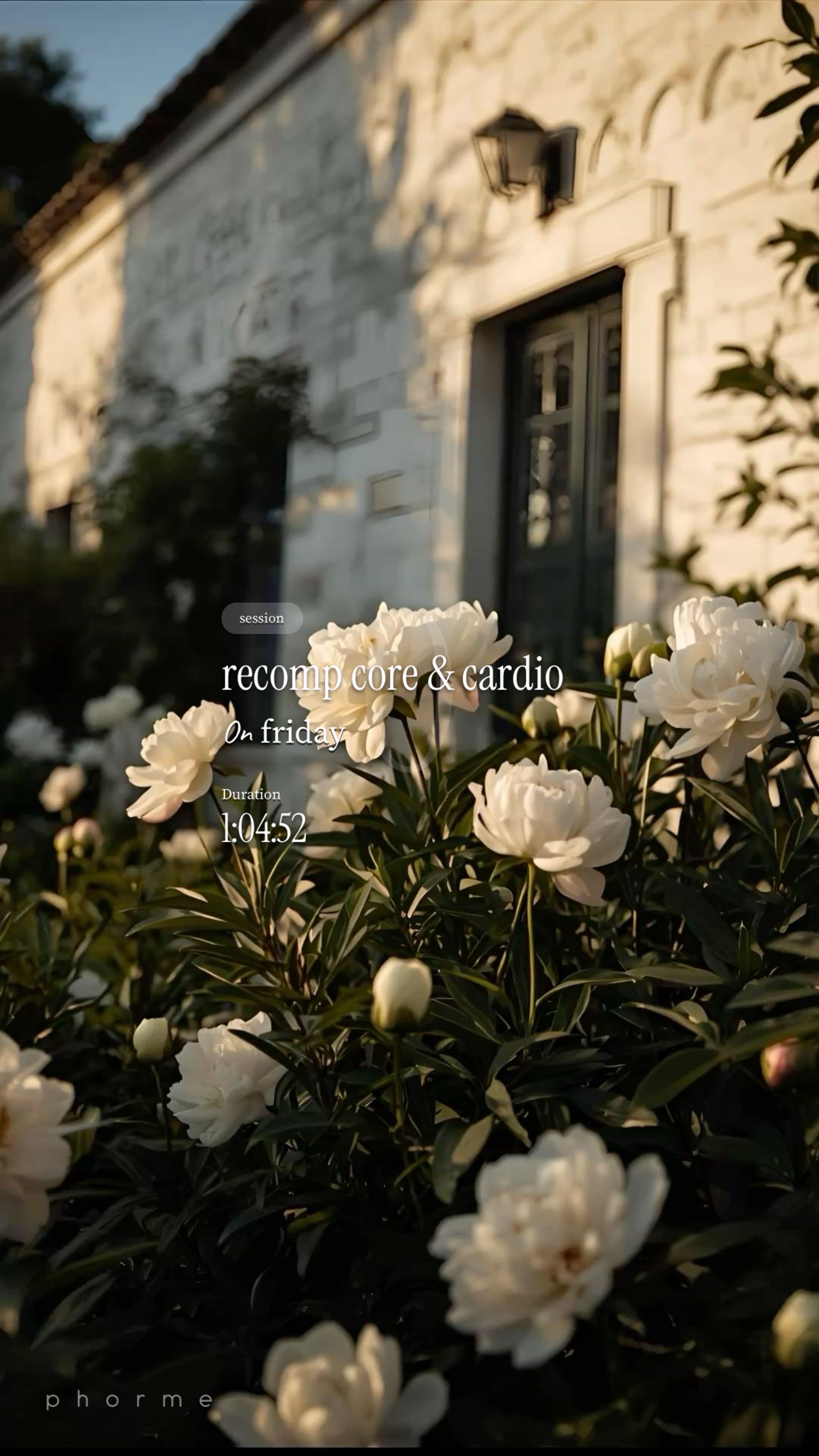 recomp core & cardio