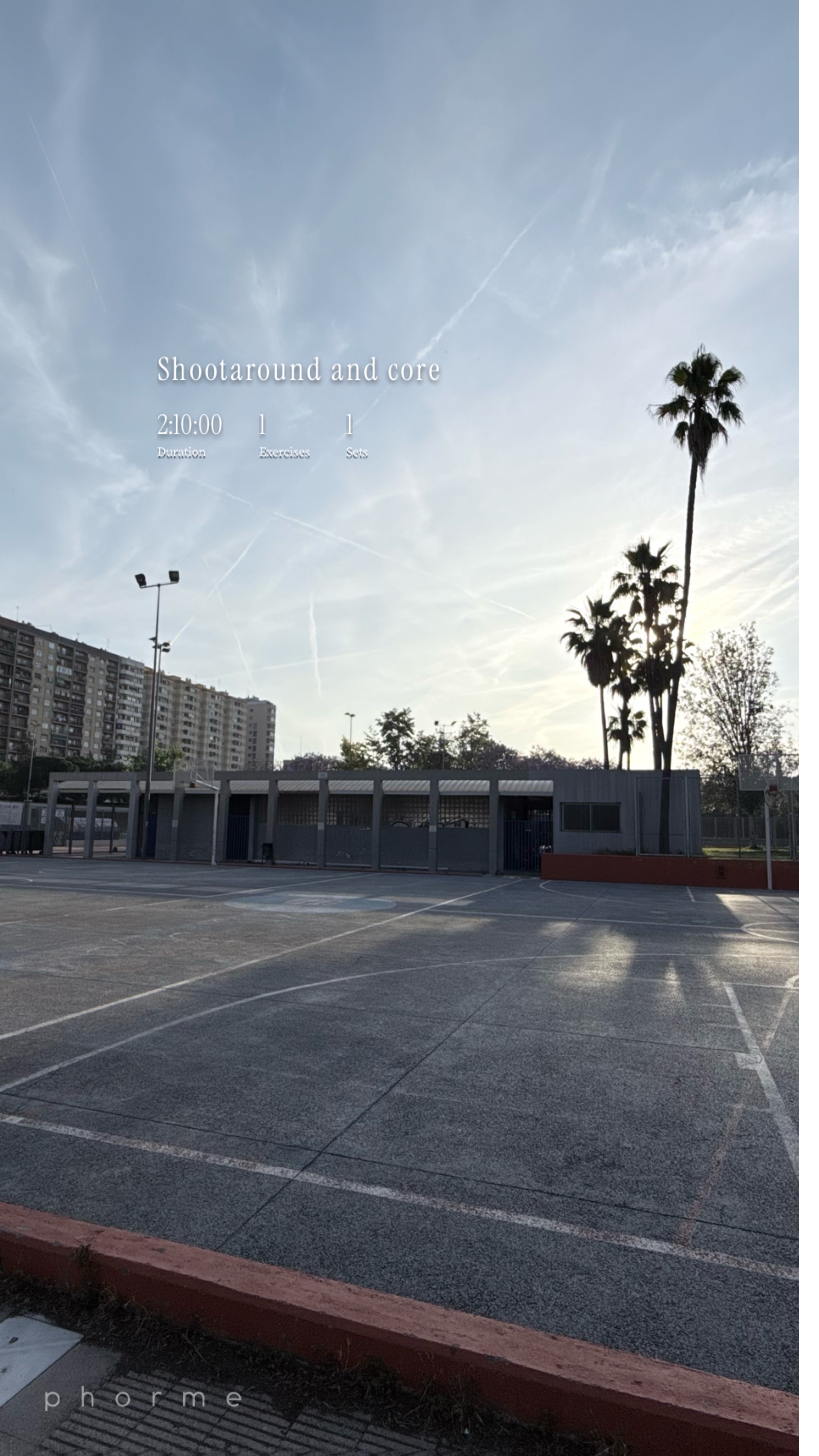 shootaround and core