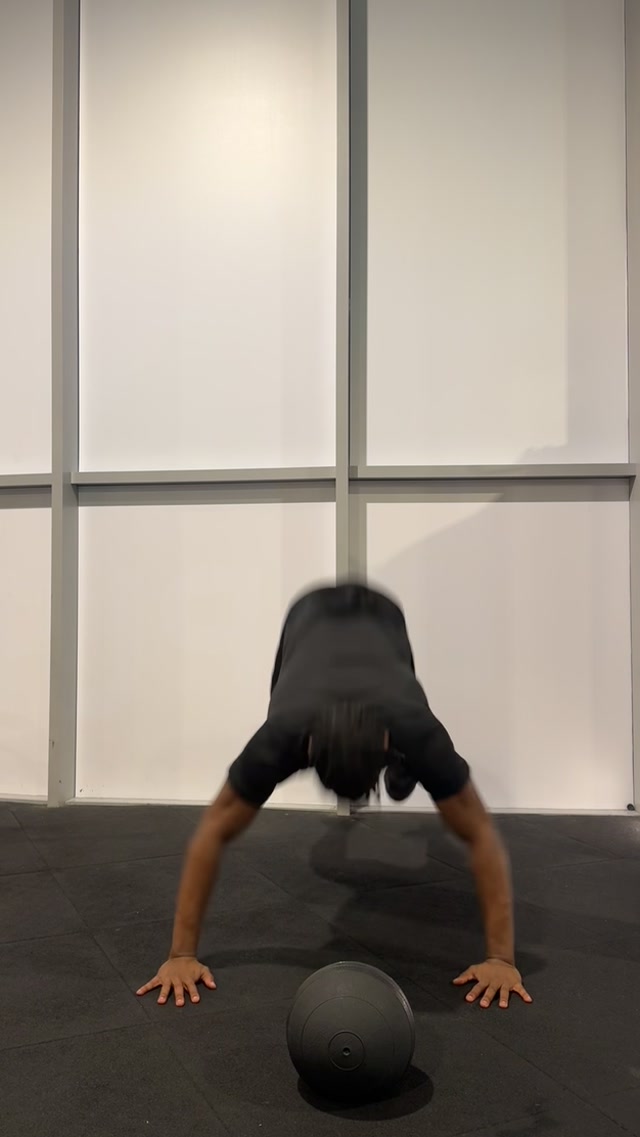 Burpee Med Ball Slam