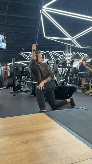 Banded Lat Stretch