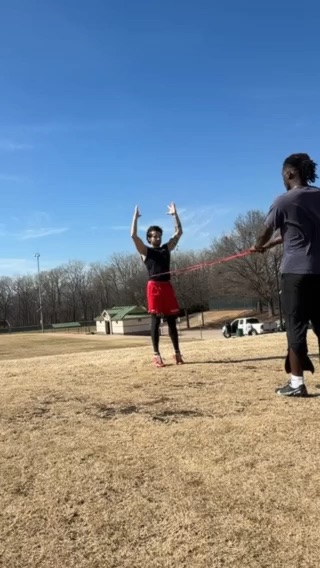 Banded Split Squat Snapdown