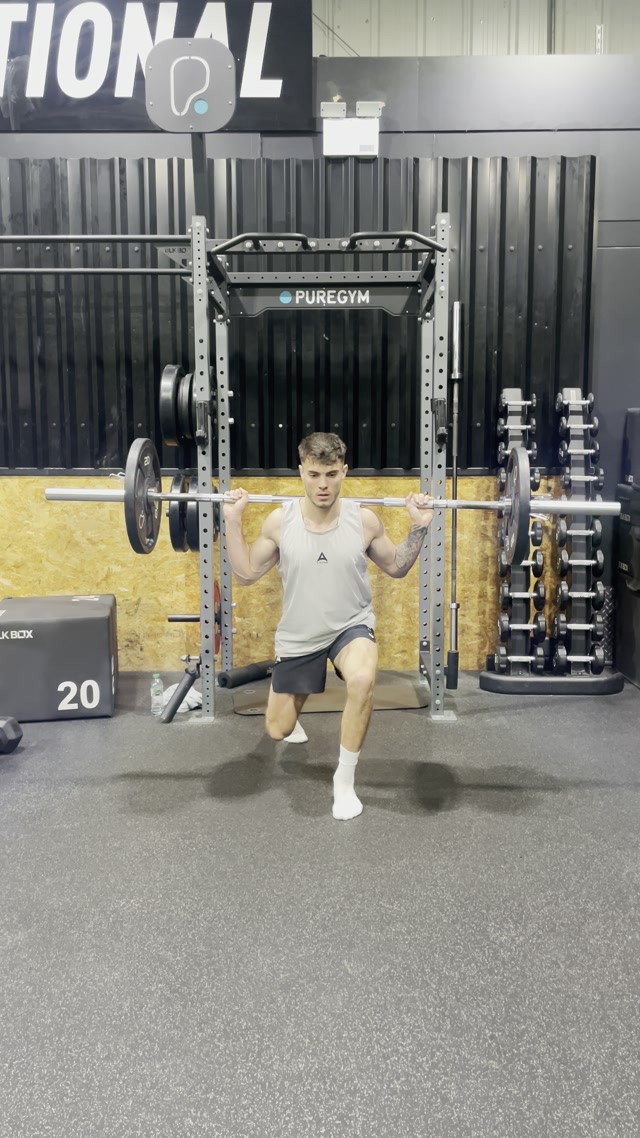 BB Iso Lunge